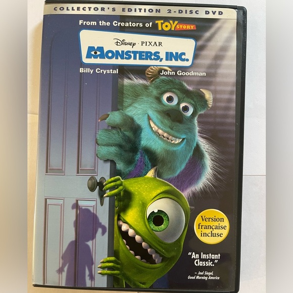 Other - Monsters, Inc. (DVD, 2002, 2-Disc Set, Collectors Edition)